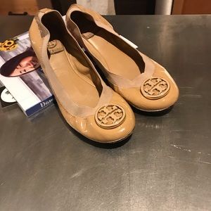 Tory Burch Patent Leather Flats 7.5